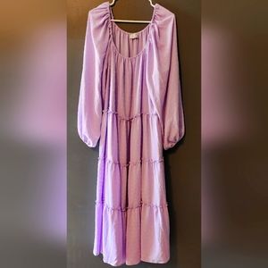 Shopzoco lavender purple daymaker dress with pockets.